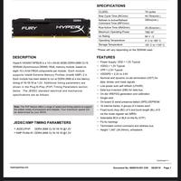 Gambar RAM DDR4 Kingston Fury HyperX 2x8GB dari Rdizs Store undefined 4 Tokopedia