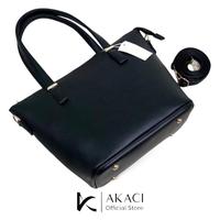 Gambar AKACI Fashion tas Tote gawang wanita 6666 bisa Selempang bahan premium leather Grosir Bag Murah style korea kantor kuliah kerja - marun dari Andre's Store77 undefined 2 Tokopedia