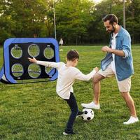 Gambar BEST PRODUK GAWANG SEPAK BOLA FUTSAL MINI ANAK PORTABLE GOALS SOCCER TRAINING EQUIPMENT 4IN1 SELAMAT BERBELANJA dari please colection undefined 2 Tokopedia