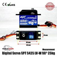 Gambar Servo Spt 25 Kg High Torque Waterproof Wide Angle Full Metal Gear dari ProGear Toolsx undefined 1 Tokopedia