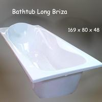 Gambar NEW Bathtub Bak Mandi Long Bathub Briza Model Tanam MARBLE 170 - Bathtub + Avur dari CV. Pusat Kreasi undefined 2 Tokopedia
