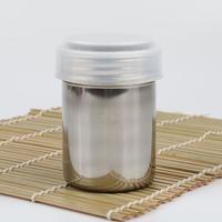 Gambar Matcha Sifter Canister (Strainer/ Mesh filter/ Duster) 150ml - Wadah penabur bubuk Teh Hijau/ Cocoa Stainless + cover dari Tenkey Creative undefined 5 Tokopedia