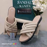 Gambar BEST PRODUK 【/100% ORIGINAL/ART TA 08】POLO RALPH HOUSE SANDAL WANITA/SANDAL CASUAL WANITA/SANDAL SLOP/SANDAL JEPIT/SANDAL WEDGES SELAMAT BERBELANJA - BLACK, 38 dari GROSIR judin undefined 1 Tokopedia