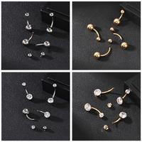 Gambar 1 PC Titanium Navel Ring Crystal Navel Piercing 14G Belly Button Ring Gold Body Piercing Ball Style Jewelry - A-Gold, 1.6-8mm dari TK Best Piercing Jewelry undefined 5 Tokopedia