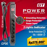 Gambar PDU 6 OUTLET GT RACK GP06 COLOKAN LISTRIK STOP KONTAK RAK SERVER 1.5U dari BrothersNetworks undefined 1 Tokopedia