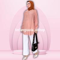Gambar Blouse polos viscose jumbo salem - XL dari Lintangsaula undefined 1 Tokopedia