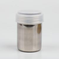 Gambar Matcha Sifter Canister (Strainer/ Mesh filter/ Duster) 150ml - Wadah penabur bubuk Teh Hijau/ Cocoa Stainless + cover dari Tenkey Creative undefined 4 Tokopedia