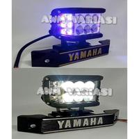 Gambar paket super ganteng rx king style lampu 6 led jumbo kiri kanan red-bleu plus breket kumis - 4611+kumis Biru, 4611 merah-biru dari Brook Piece undefined 2 Tokopedia