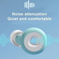 Gambar Silicone Eartips Earplug Renang Anti Air Penyumbat Telinga Anti Bising Untuk Tidur Dengan Dua Pasang Kepala Pengganti Dan Tempat Penyimpanan - Putih dari Lucky Haven undefined 4 Tokopedia