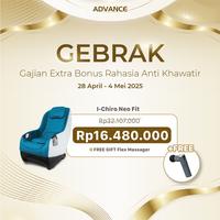 Gambar kursi pijat advance neo fit laris dari Advance pust jogja undefined 1 Tokopedia