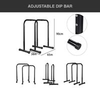 Gambar Adjustable Dip Bar Calisthenic Dipping Tiang Parallettes Paralel Station Wanna Fit dari asrul rudi shop undefined 1 Tokopedia