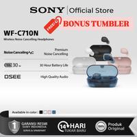 Gambar Sony WF-C710 Earphone TWS Bluetooth with ANC Active Noise Cancelling C710 True Wireless - Black dari Click & Go Tokopedia undefined 1 Tokopedia