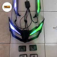 Gambar Lampu Alis custom lazy RGB+sein vario kzr dari WRT Garage undefined 3 Tokopedia
