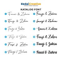 Gambar kedai creative andara 7 custom paket bahan mahar akrilik circle dekorasi seserahan pernikahan bisa request - Diameter 15 cm, Timbul dari birushopp123 undefined 1 Tokopedia