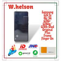 Gambar LCD TOUCHSCREEN SAMSUNG S20 FE 4G/5G G780F/G780G/G780B/G781U/G781W OLED ORIGINAL PLUS FRAME FINGER ON dari W.helson undefined 2 Tokopedia