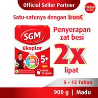 Gambar SGM Eksplor 5+ 900 Gram, Cokelat, Madu Susu Formula Anak - Madu dari PrimaSusu undefined 1 Tokopedia