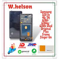 Gambar LCD TOUCHSCREEN SAMSUNG S20 FE 4G/5G G780F/G780G/G780B/G781U/G781W OLED ORIGINAL PLUS FRAME FINGER ON dari W.helson undefined 1 Tokopedia