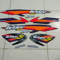 Gambar Striping Custom Honda Wave 100 Thailand Sticker Supra 100 dari Choci Store undefined 3 Tokopedia