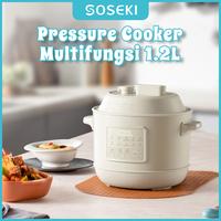 Gambar SOSEKI Panci Presto Listrik Multifungsi 3.0L / 10 Menu Pressure Cooker - Paket1 dari DuDuMia undefined 1 Tokopedia