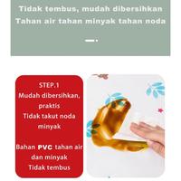 Gambar Taplak Meja Makan Rumah Waterproof Anti Air - CAT 137*90CM dari Sinar Arjuna Abadi undefined 5 Tokopedia