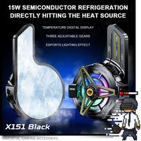 Gambar [IM] X151 Funcooler Hybrid Magnetic Clip Pendingin HP Fan Cooler Gaming - Holder dari IMMORTAL GAMING Accesories undefined 5 Tokopedia