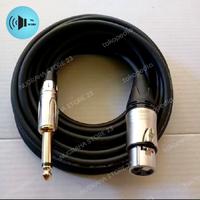 Gambar [CANARE]KABEL MIC AUDIO JACK AKAI MONO 6.5MM TO XLR FEMALE QUALITY - 10 METER dari NUGRAHA STORE 36 undefined 1 Tokopedia
