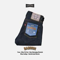Gambar Gori Works Denim Baboon II // Raw stretch Slim Fit Denim with Selvedge Accent - 32 dari Gori Works undefined 1 Tokopedia
