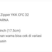 Gambar RESLETING CELANA ZIPPER YKK RESLETING YKK CFC 32-7 INCH SLETING YKK OR dari MURAH ONLINESHOP undefined 2 Tokopedia