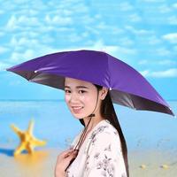 Gambar Payung Kepala, praktis, bervariasi ukuran dan warna - 50cm, Biru tua/navy dari Gudang Nak Bali Denpasar undefined 1 Tokopedia