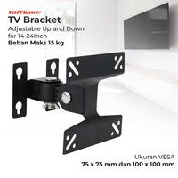 Gambar Bracket Dinding Monitor PC Telescopic TV LCD 15 18 24 27 32 35 Inch dari Gadget Therapy undefined 1 Tokopedia