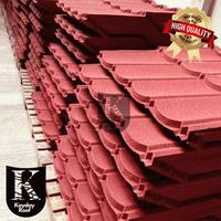 Gambar Genteng Metal Pasir  Zincalume Classic 2x4 Anti Rontok - Merah dari Kaynara Roof undefined 3 Tokopedia