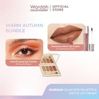 Gambar [BUNDLE] WARDAH Paket Colorfit Quad Eye Palette + Matte Lip Cream - Makeup - Cool Summer dari SNEIGHER undefined 4 Tokopedia