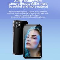Gambar Soyes i14 Mini Smart Card Phone 2GB 32GB - Ponsel Ultra Tipis dengan Kamera 2MP & 5MP, Baterai 1100mAh, Layar 3.0 Inch, CPU Quad Core 1.3GHz - Black, 2GB/32GB dari Grandstoreid1 undefined 5 Tokopedia