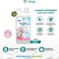 Gambar Klino Care Laundry Detergent OXY Baby 5L - Deterjen Tanpa Pewarna Anti Noda untuk Pakaian Bayi & Anak - Detergen Cuci Baju - Soft dari Ms Cheryla undefined 3 Tokopedia