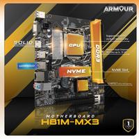 Gambar Motherboard H81 Armour H81M-MX3 Mobo Socket LGA 1150 dari Ziro Computer undefined 3 Tokopedia
