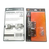 Gambar GRENDEL KOTAK STAINLESS 2 INCH WILMER GRANDEL SLOT KUNCI PINTU 2INCH GERENDEL 2" SS SELOT KAMAR MANDI dari TOKORAK.ID undefined 3 Tokopedia