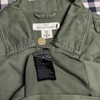 Gambar Baju Kemeja army Lengan Panjang wanita H&M  original size  Euro 34 warna hijau army dari Vintage Effendi undefined 3 Tokopedia