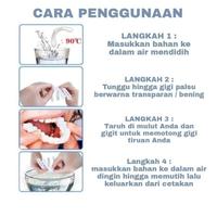 Gambar COD gigi palsu yang viral di tiktok Snap On Smile 100% Original Authentic 1 Set Atas Bawah Veneers Veener Gigi Palsu Terbaik dari Rahmatan Lil 'Alamin Store undefined 5 Tokopedia