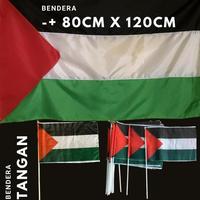 Gambar Bendera Palestina ukuran 80 x 120 cm - 80cm x 120cm dari TOKO PAK DARJOO undefined 4 Tokopedia