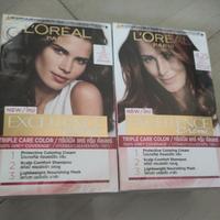 Gambar Loreal paris exellence hair color dark brown / moka brown / brown / smoky ash / silver ash / bleaching/ matt ash / lavender ash - smoky ash, 1 box dari KAKAYES_NEW undefined 2 Tokopedia