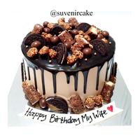 Gambar cake custom/money cake/kue ulang tahun coklat - Coklat, 18cm dari kue ulang tahun custom undefined 1 Tokopedia