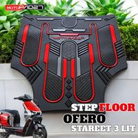 Gambar Motopad27 Karpet Sepeda Listrik Ofero Stareer 3 Lit - Premium Quality - Merah dari Auto Aksesoris 99 undefined 3 Tokopedia