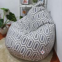 Gambar sofa bean bag Avocado hexa grey dari BEAN BAG BANDUNG undefined 3 Tokopedia
