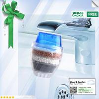 Gambar Clouds.id - Tap Water Purifier Filter Keran Air for 16-19mm Faucet - H - Biru, Etc dari Clouds & Comfort undefined 1 Tokopedia