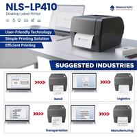 Gambar NEWLAND NLS-LP410-EU 6" inch 110mm Direct Thermal Desktop Label Printer | LP410 LP410EU Free BarTender Label Software RS232, USB, LAN - Garansi Resmi - Printer Only dari JuraganLabel undefined 4 Tokopedia