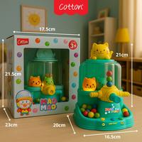 Gambar Cotton MAOMAO Mainan Mesin Capit Tembak Bola Boneka Mini / Mesin Capit Seperti Timezone dengan Mainan Musik & Lampu Anak Arcade dari Acosta Official undefined 5 Tokopedia
