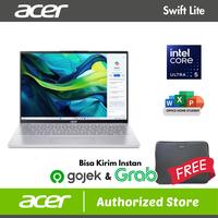 Gambar ACER Swift Lite 14 SFL14 54M 56UB AIR Edition Ultra 5 115U 16GB 512GB 14" WUXGA IPS W11 OHS dari Acer Authorized Jakarta Utara undefined 1 Tokopedia