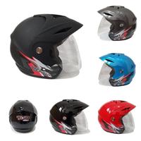 Gambar Helm Motor SNI Tgp JP5 Polos Ukuran XL Fit XXL Berstandar SNI Nyaman dan Aman dari Santo Parts Shop undefined 2 Tokopedia