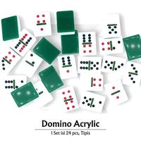 Gambar GabyBelle-Mainan kartu Domino acrylic batu glosy Dan Domino Batu Dompet - Dompet Batu Domino dari Gabybelle Toyz undefined 4 Tokopedia