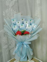 Gambar Krangka bucket uang money bouquet bucket bunga | belum termasuk isi uang - Hitam dari AJD Florist undefined 2 Tokopedia